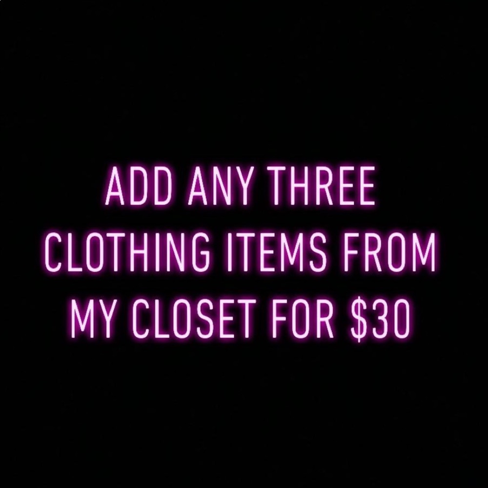 Bundle of three items